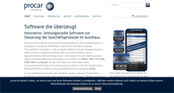 Desktop Screenshot of procar.de