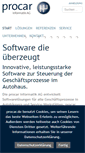 Mobile Screenshot of procar.de